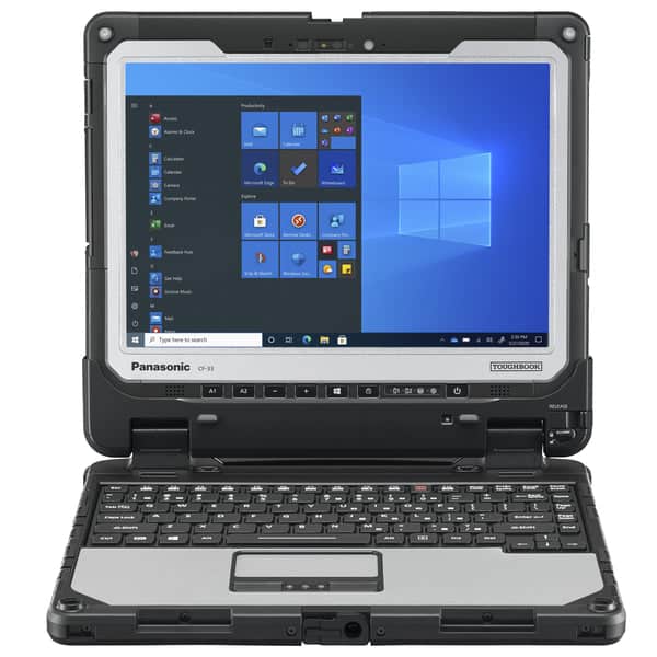 TOUGHBOOK 33 keyboard attached