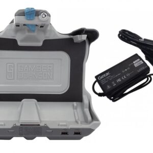 Gamber-Johnson 7170-0995: Getac UX10 Tablet Docking Station with 120W Auto Power Adapter (NO RF)