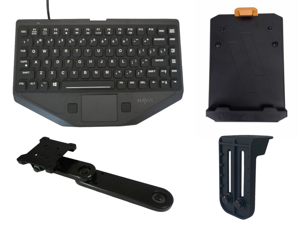 Havis Premium Package – Rugged Keyboard With Mount (No Emergency Key ...
